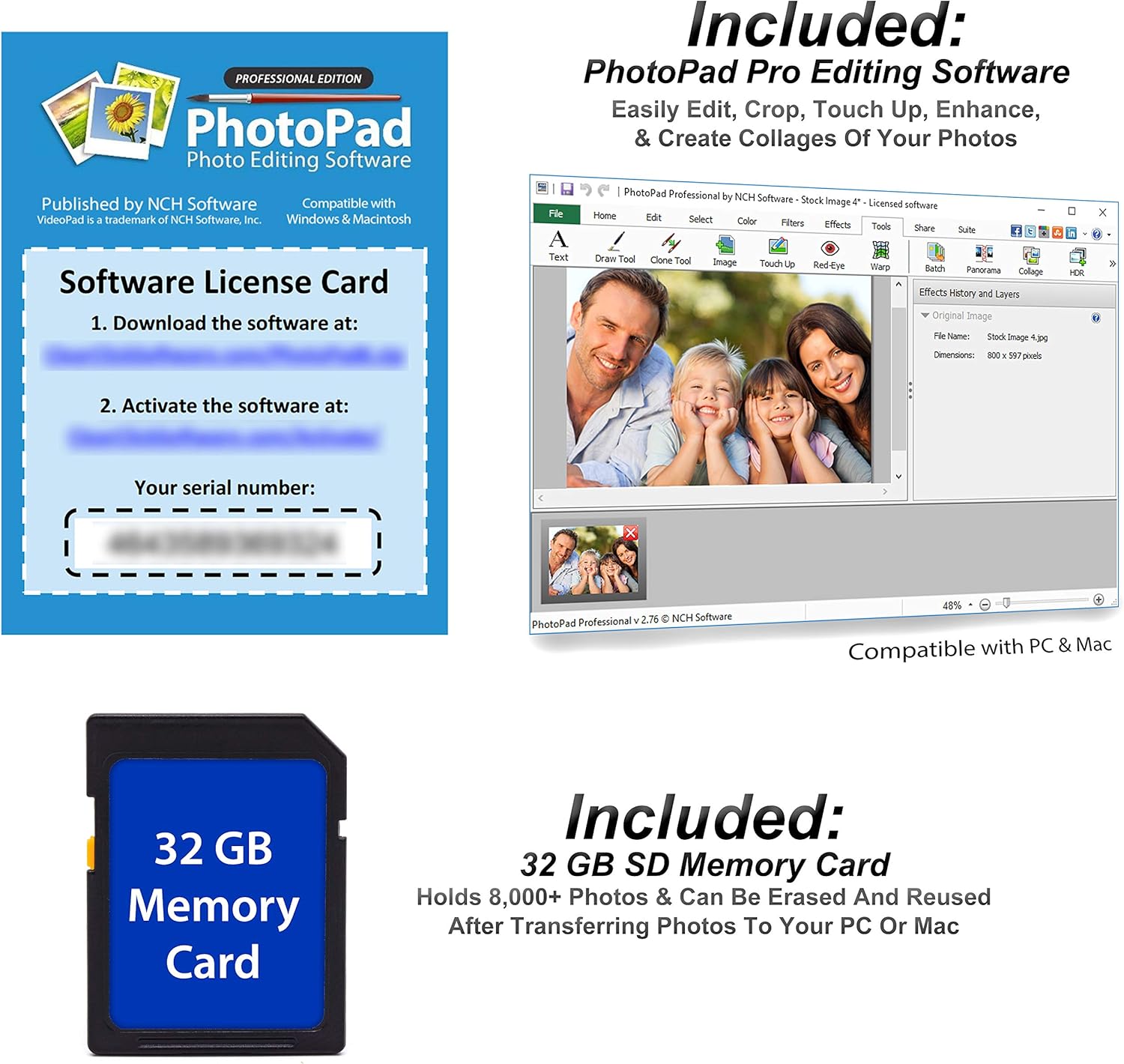 ClearClick 14 MP QuickConvert 2.0 Photo, Slide, and Negative Scanner - Scan 4x6 Photos & 35mm, 110, 126 Film