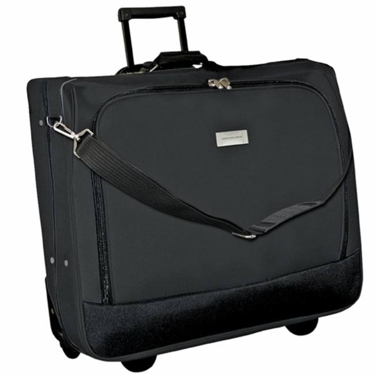Geoffrey Beene Black Rolling Garment Carrier