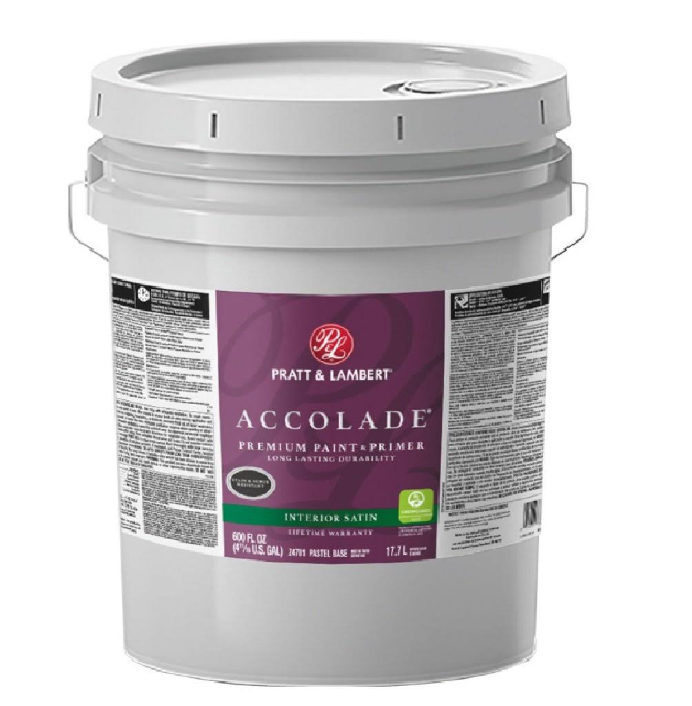 Accolade 3064334 Interior Satin Pastel Paint - 5 Gal