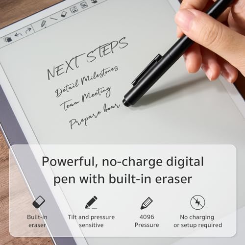 Android E-Ink ePaper Tablet, Paperwhite eBook Reader Digital Notebook for Note Taking, Drawing Paper White Graphics Notepad with Stylus and Case