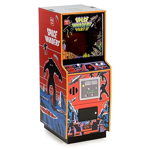 Numskull Quarter Arcades Teenage Mutant Ninja Turtles Collector's Edition Mini Arcade - 1/4 Scale Authentic Wooden Replica, Original ROM