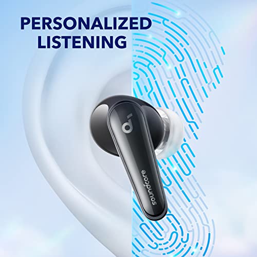 Soundcore by Anker Liberty 4, Noise Cancelling Earbuds, True Wireless Earbuds with ACAA 3.0, Dual Dynamic Drivers for Hi-Res Premium Sound
