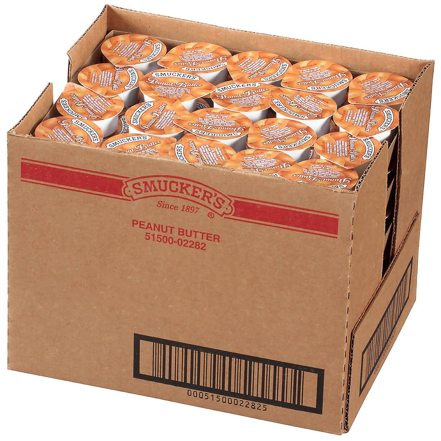 Smucker&s Single Serving Packs, Peanut Butter - 3.4 oz cartons, 200 pack