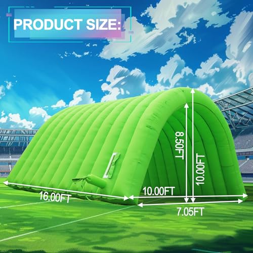 Inflatable Tunnel Sports Tunnel Entrance with Blower Football Tunnel Tent Entryway for Business Advertise Party Exhibition Promotion Street,Shop