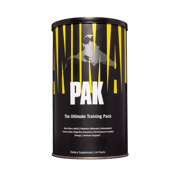 Animal Pak Multivitamin for Men & Women - Convenient All-in-One Comprehensive Supplement with Zinc, Vitamins C, B, D, Amino Acids - 44 Packs