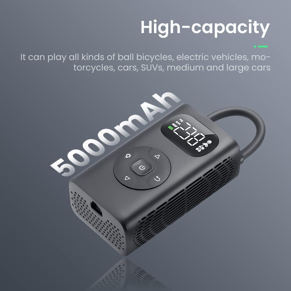 iSinofc Tire Inflator Portable Air Compressor