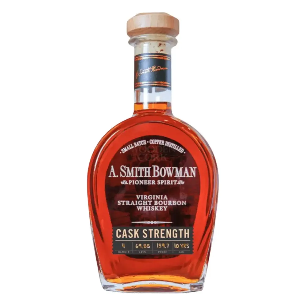 A. Smith Bowman Straight Bourbon Cask Strength 10 Year 139.7 Proof Batch #4 - Nestor Liquor