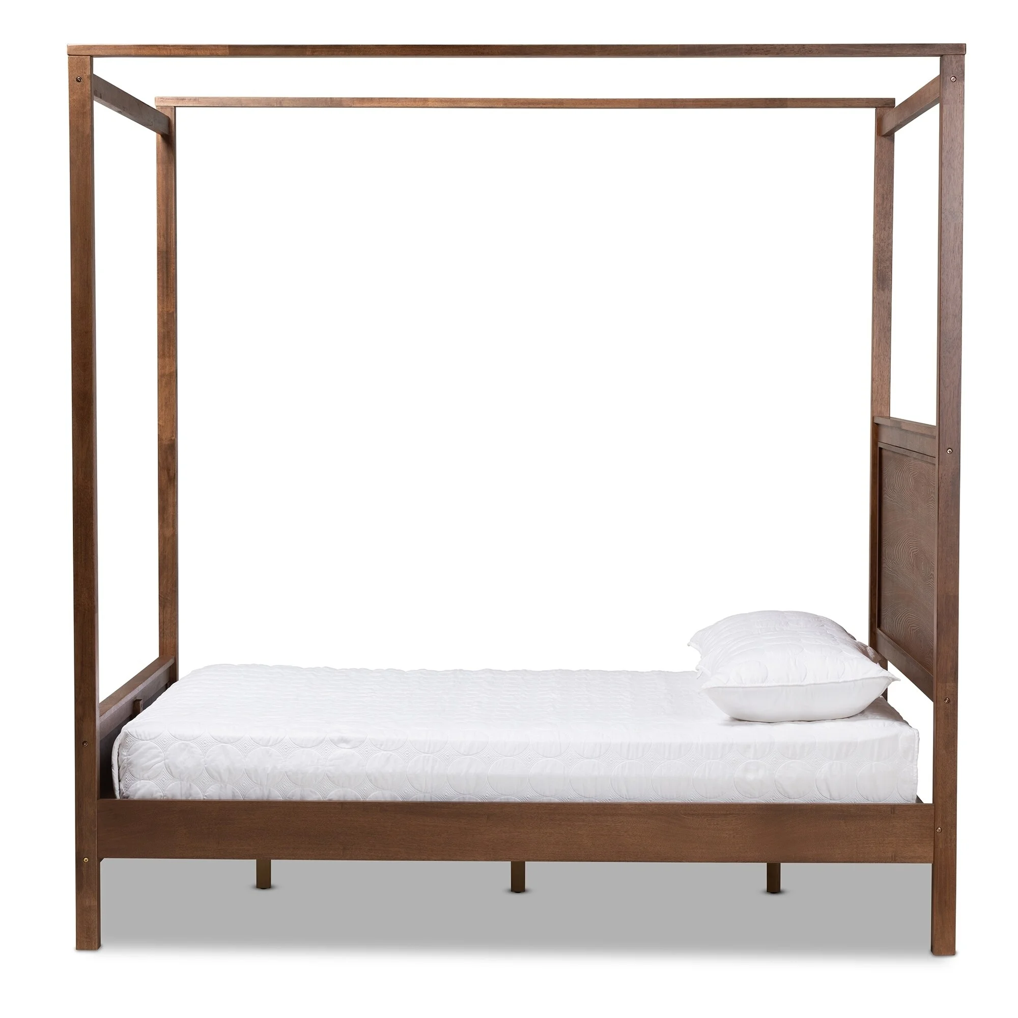 Copper Grove  Atabae Platform Canopy Bed Queen