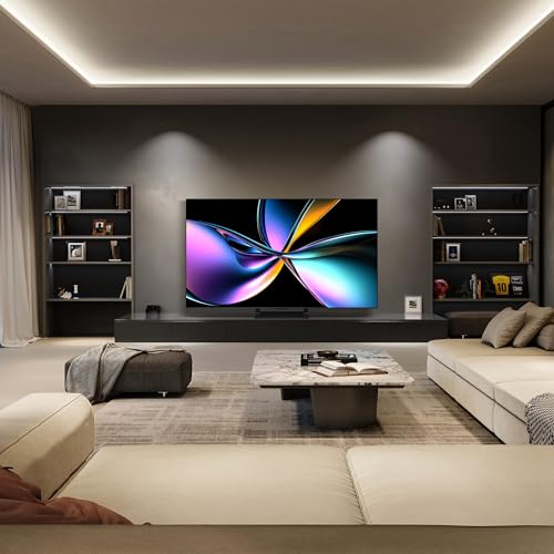 Hisense 85" Class U7 Mini-LED ULED 4K UHD Google Smart TV (85U75QG, 2025 Model) - QLED, Native 165Hz, VRR 288, Up to 3000 Nits, HDR10+