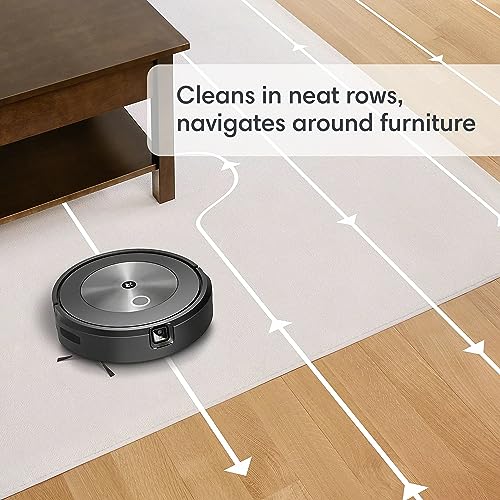 iRobot Roomba j7 (7150) Wi-Fi Connected Robot Vacuum - Identifies and avoids Obstacles Like pet Waste & Cords, Smart Mapping, Works with Alexa