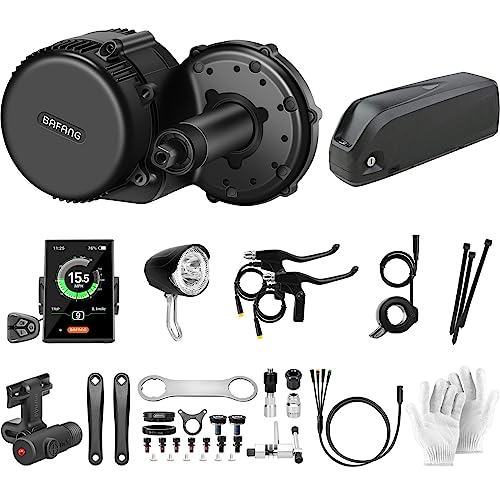 Bafang Electric Bike Conversion Kit Mid Motor BBS-HD 48 V 1000 W Motor Accessories Display Optional Kit Downtube Battery