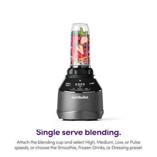 NutriBullet Triple Prep System NBKS50100 Dishwasher Safe Plastic food blender