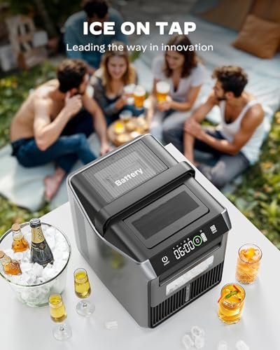 Nugget Ice Maker Countertop, Silonn Chewable Pellet Ice Machine with Self-Cleanin Function, 33lbs/24H Portable Ice Makers for Home Kitchen Officce