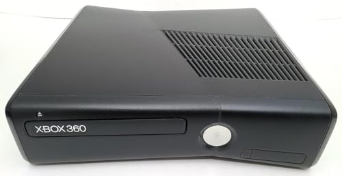 Xbox Microsoft 360 S Slim Console Bundle &ndash; Black 4GB System - Includes Controller, and Up to Date HDMI & Power Adaptor &ndash