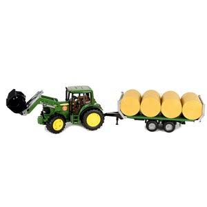 Kids - Bruder Green John Deere 6920 Tractor with A Trailer 4 - 10 Years - Vehicles - 4 - 10 Years - Green - Toy Cars