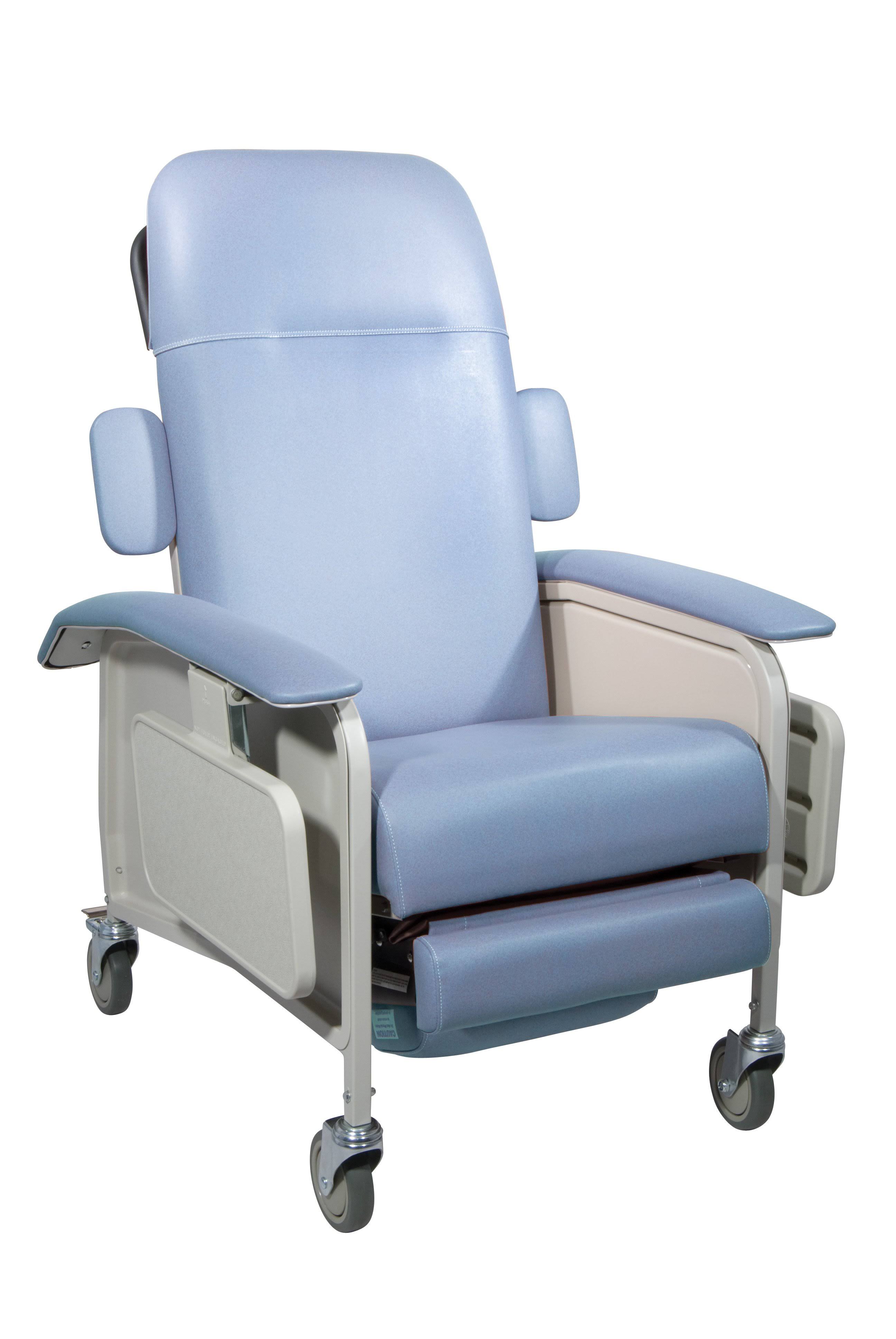 Drive Medical Clinical Care Geri Chair Recliner, Blue Ridge