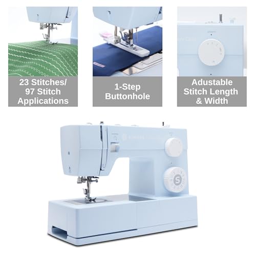 SINGER Heavy Duty 4423 High Speed Sewing Machine with Accessory Kit | Strong Motor With Enhanced Piercing Power, 97 Stitch Applications