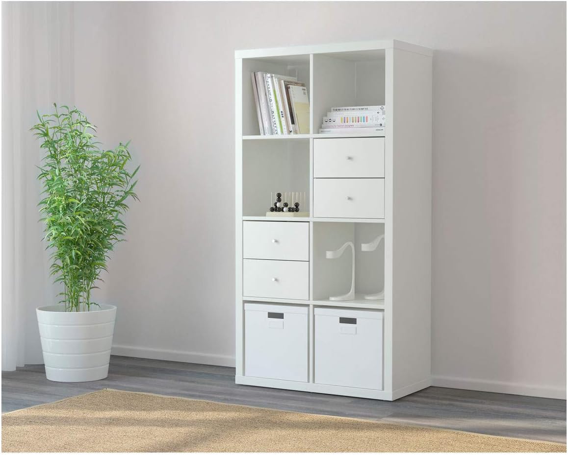 IKEA KALLAX shelving unit white (77x39x147 cm) 8 shelf