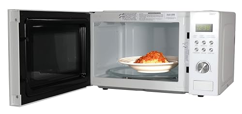 Emerson Countertop Microwave Oven with Removable Glass Turntable with Child Safe Lock
