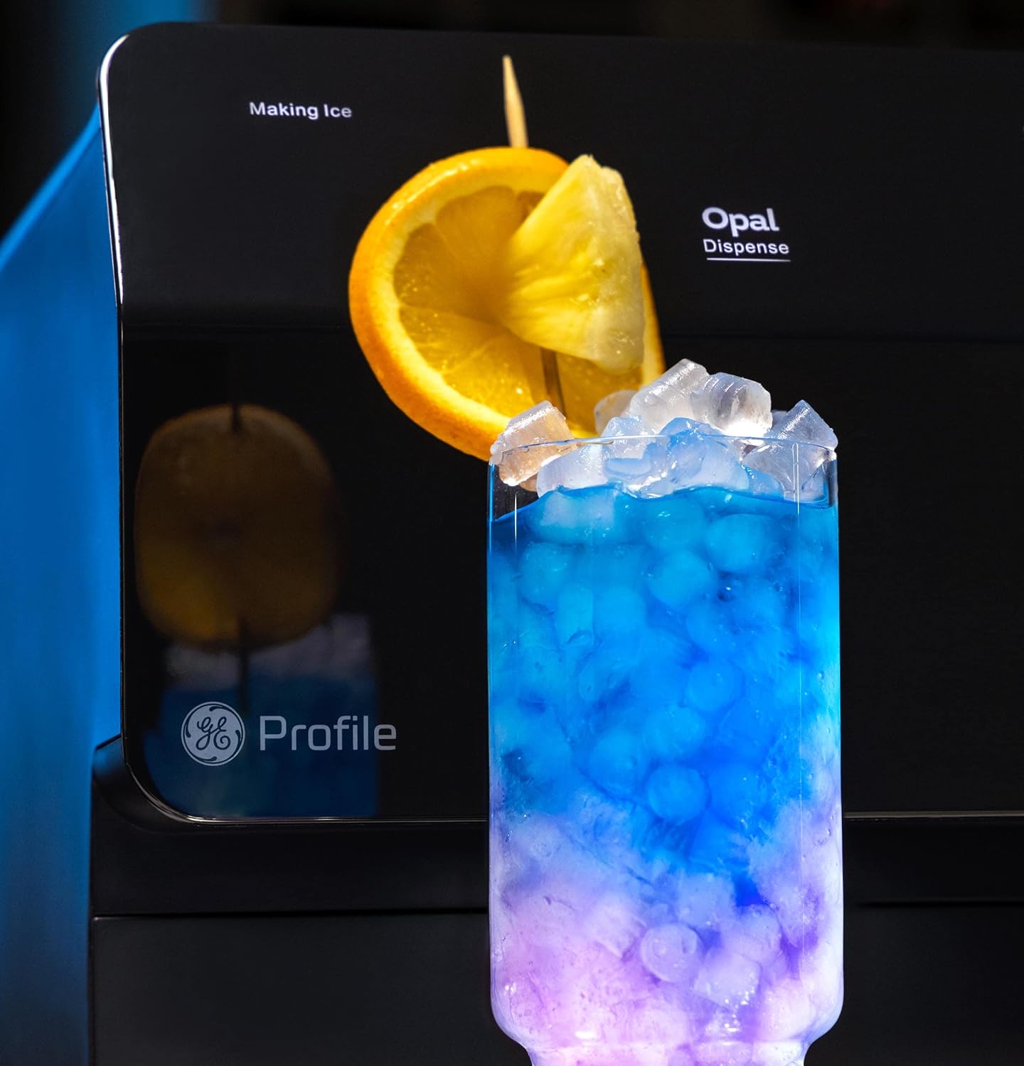 GE Profile Opal Ice Dispenser | Countertop Nugget Ice Maker with Ice Dispenser & 1-Gallon Side Tank | Ice Machine with WiFi Connectivity | Smart Home