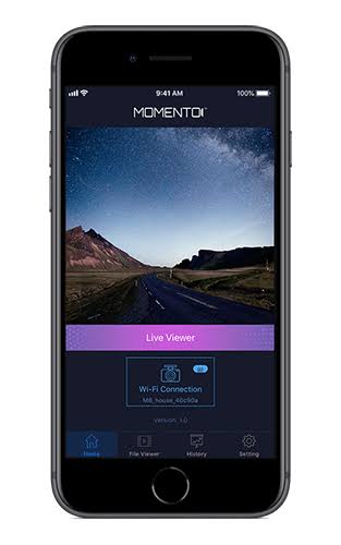 Momento MD-6200 M6 Wi-Fi HD Dual Dash Camera
