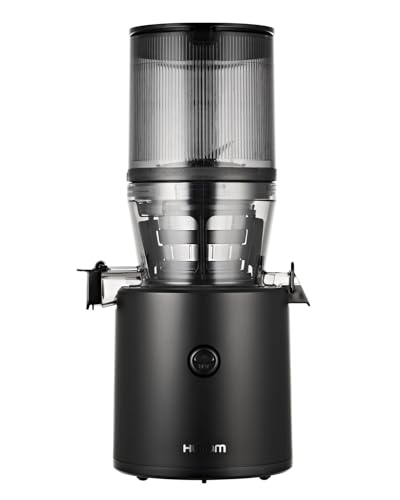 Hurom H320 Slow Juicer | Ultra Low Pulp | Hands-Free | Hopper Fits Whole Produce | Quiet Motor | BPA Free | Easy Assembly | Cold Press Masticating