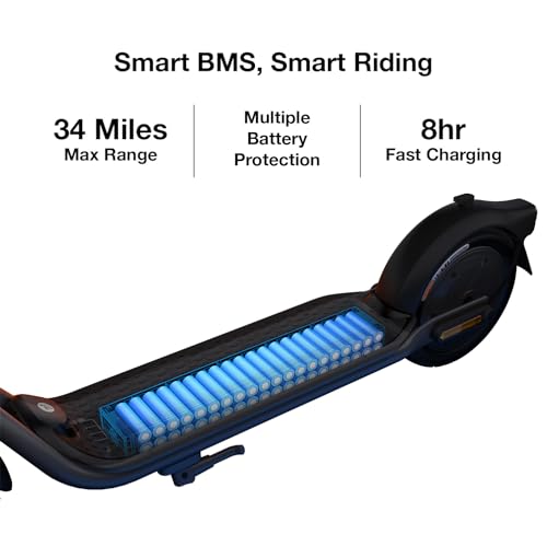 Segway Ninebot F2/F2 Pro Electric Scooter, Up to 20 MPH, Long Range, UL-2271 & UL-2272 Certified