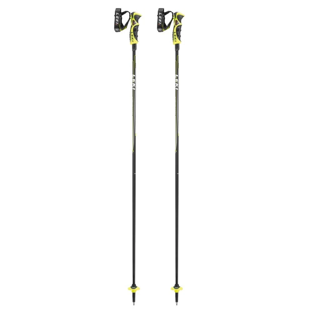 Leki Carbon 14 S Ski Poles 2020 Yellow 125cm