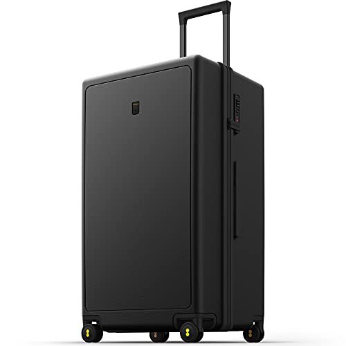 LEVEL8 Hard Shell Carry on Luggage Airline Approved, Carry-on Suitcases with Wheels, Lightweight Luminous Textured Hardside Travel Bag with Tsa Lock