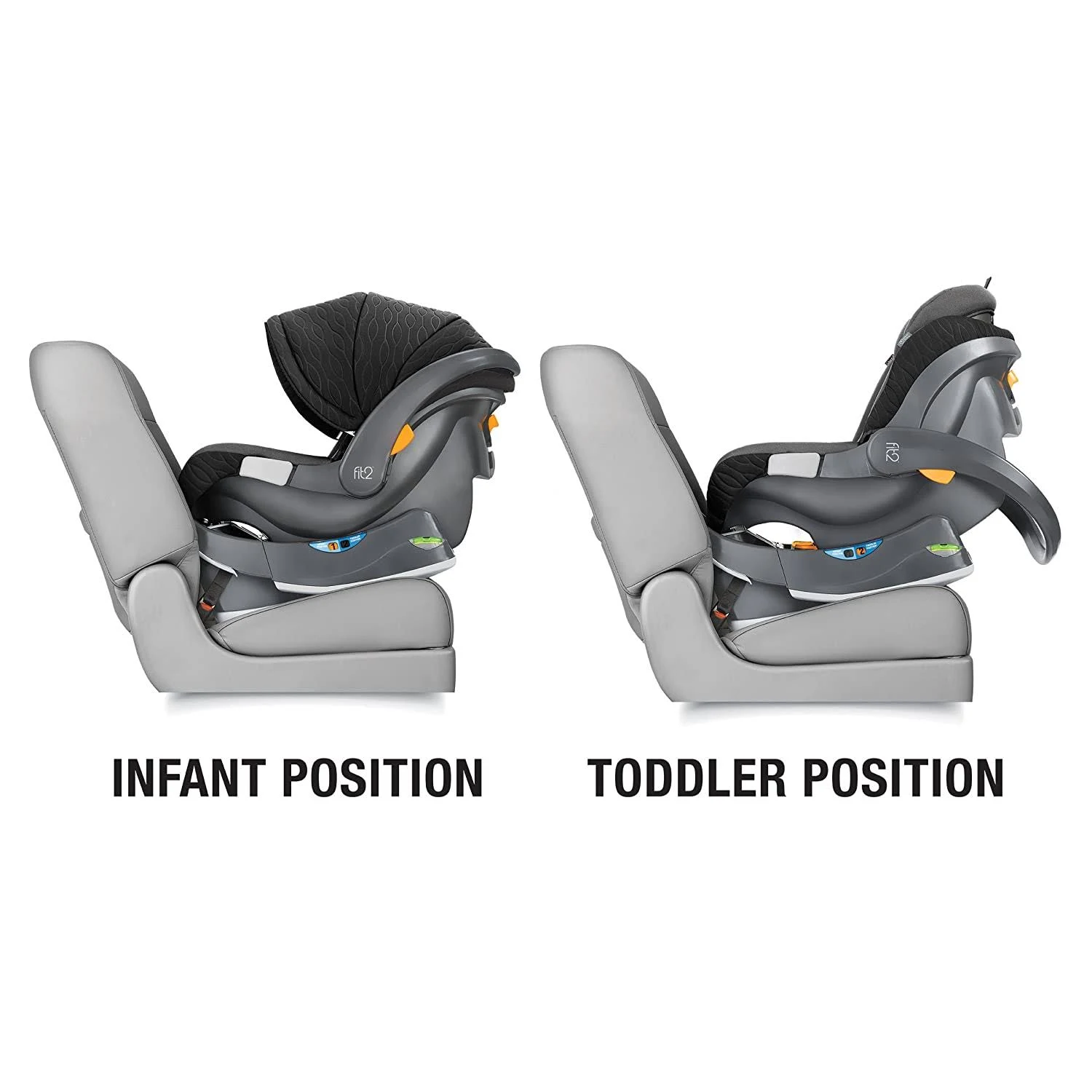 Chicco Fit2 Infant and Toddler Car Seat - Black
