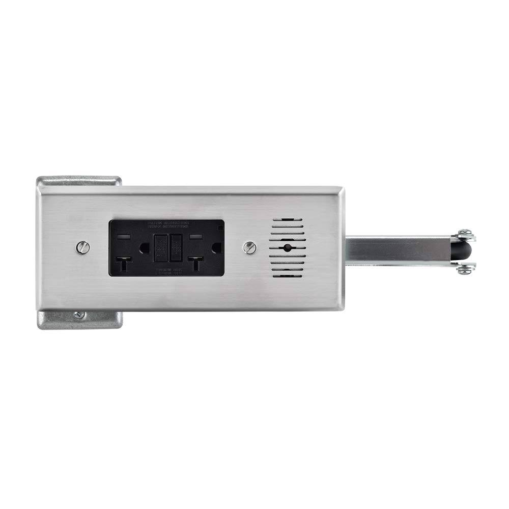 Docking Drawer 0290-00032 Style Drawer 21 Flush (2) AC GFCI Outlets In-Drawer Powering Outlet Stainless Steel Electrical Power S
