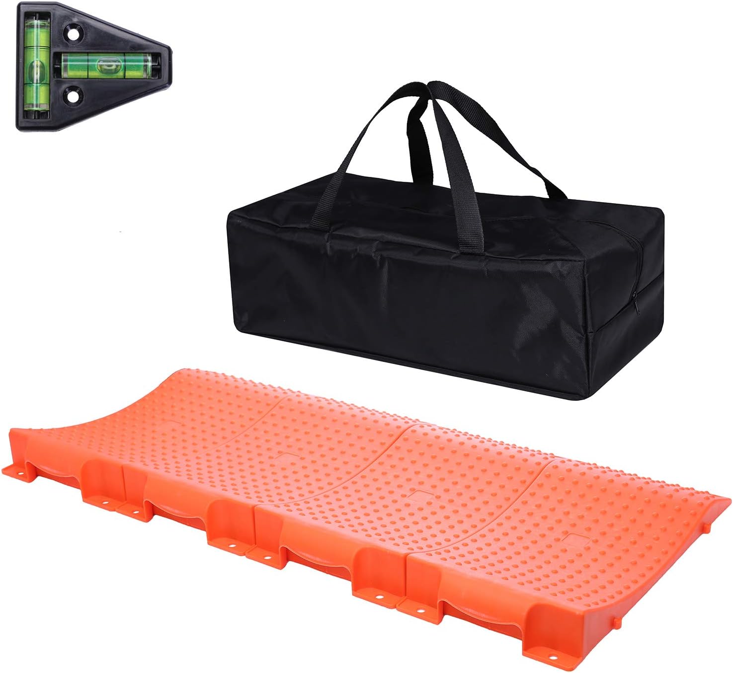 Homeon Wheels Tire Saver Ramps, Anti-Slip Pads Design, Car Tire Wheel Ramps for Flat Spot and Flat Tire Prevention