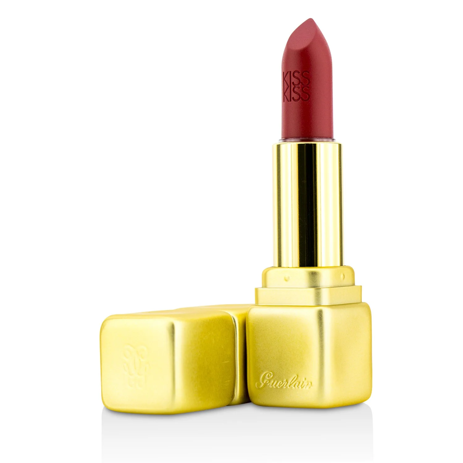Guerlain KissKiss Matte Hydrating Matte Lip Colour - # M376 Daring Pink  3.5g/0.12oz
