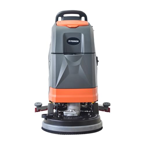 PENNON N3 Walk-behind Floor Scrubber Dryer Machine, 20" Cleaning Width, 31" Squeegee Width, 11-gal Sewage Tank, 200 RPM, Complete Set of Parts