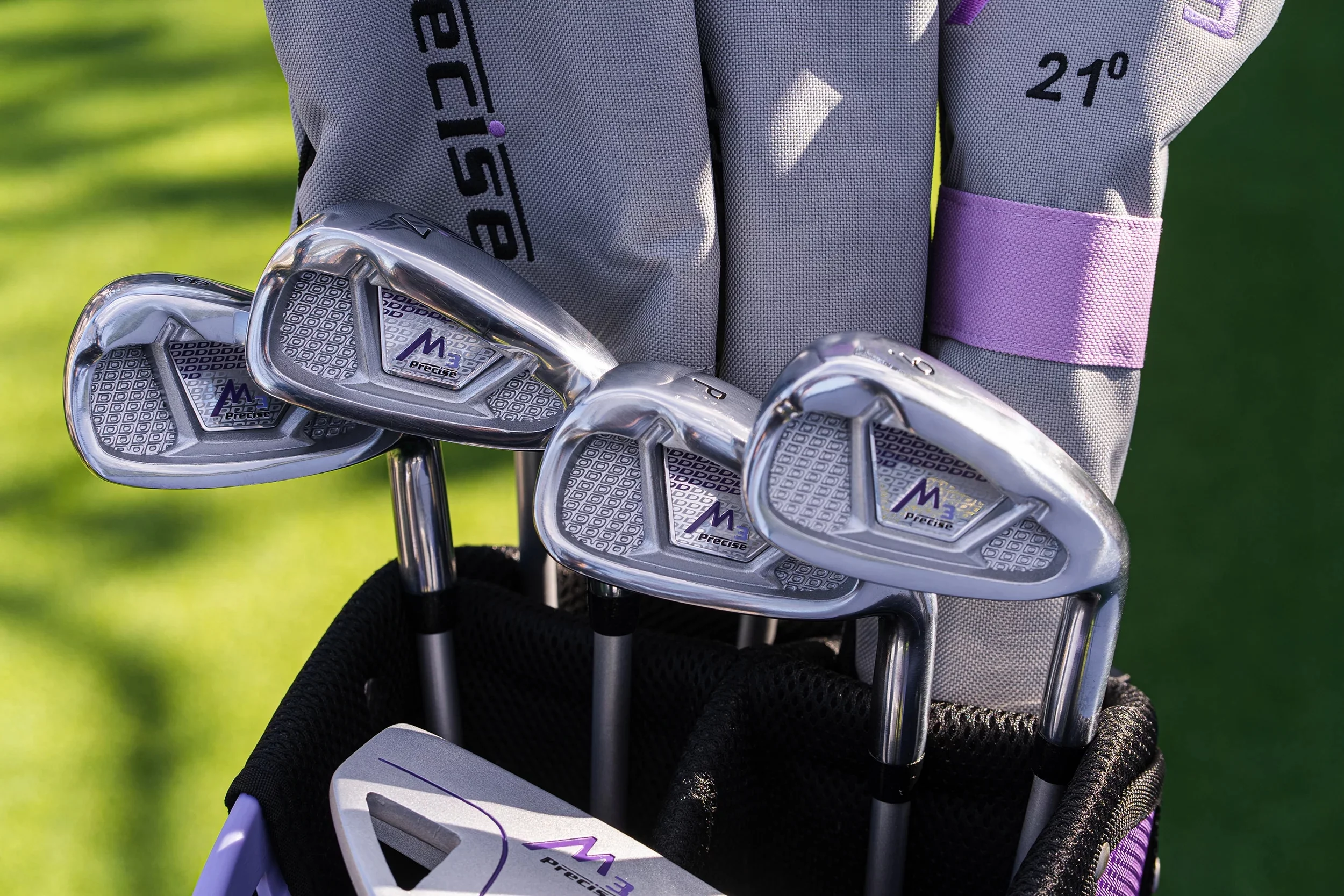 Precise M3 Ladies 13 Piece Right Hand Golf Club Set – 2 Color Options & 2 Sizes Available