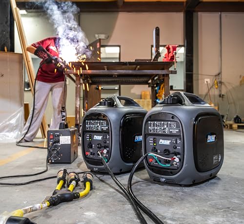 Pulsar Products GD400BN, 4000W Portable super-quiet Dual Fuel & Parallel Capability, RV-Ready, CARB Compliant