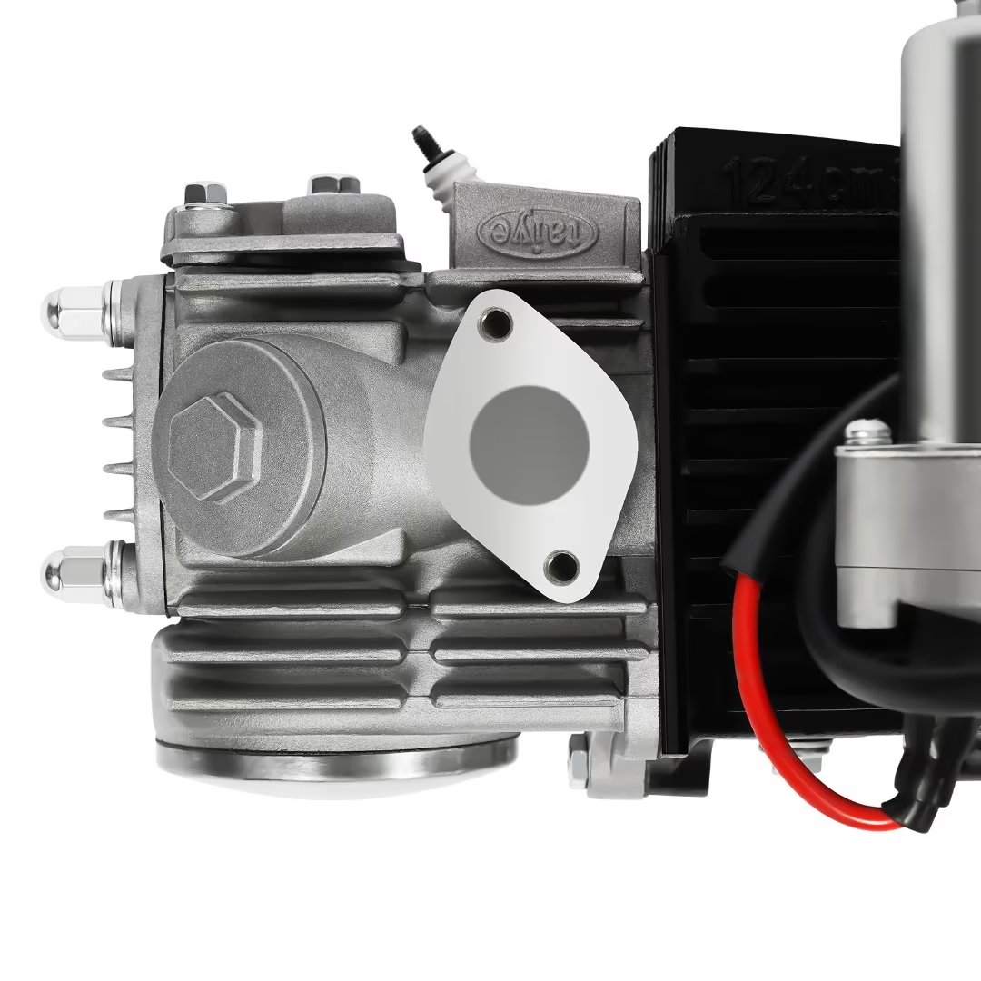 TFCFL 125cc Engine 4 Stroke Motor 3 Speed Reverse Semi Auto for ATV Quad Bike Buggy 4 Wheeler B Lawn Mower Engine