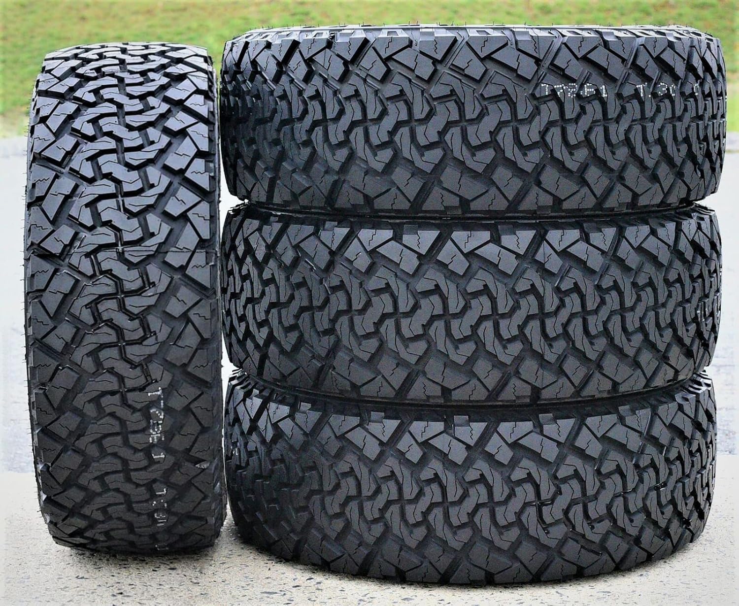 Set of 4 (FOUR) Venom Power Terra Hunter X/T XT All-Terrain Mud Light Truck Radial Tires-35X12.50R17LT 35X12.50X17 35X12.50-17 121R Load Range E LRE