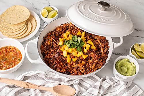 Le Creuset Enameled Cast Iron Signature Braiser, 3.5 qt., Marseille