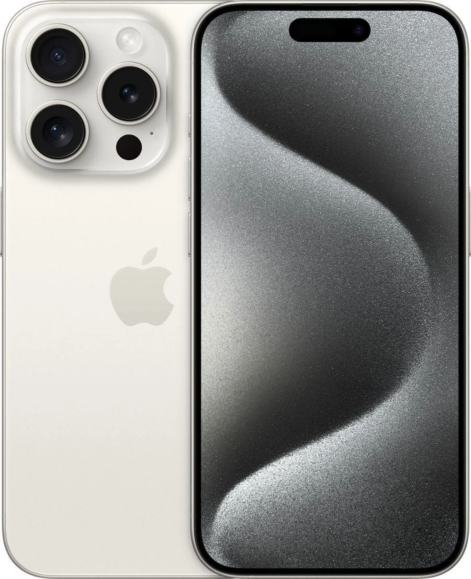 Restored Apple iPhone 15 Pro Max 512GB Unlocked White Titanium MU6C3LL/A Excellent Condition