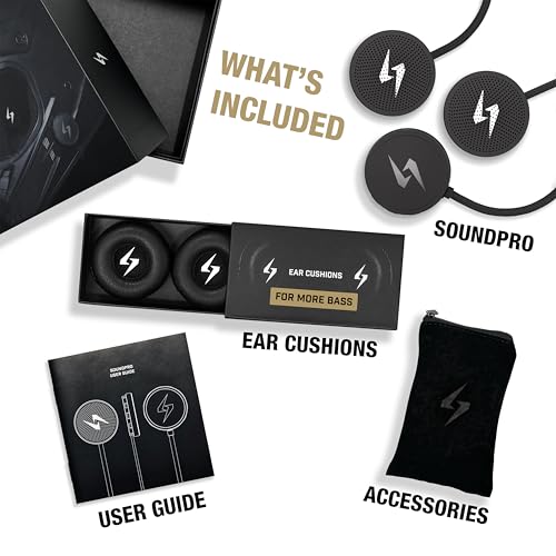 Syphon SoundPro: Ultra-Thin 9.6mm Bluetooth Moto Headphones - Glove-Friendly Controls, Massive Sound, IP55 Waterproof, Built-In Mic