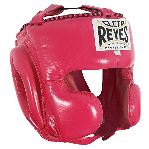 CLETO REYES Boxing Headgear with Cheek Protection for Men and Women, Protective Head Guard Face Saver, Sparring Fighting
