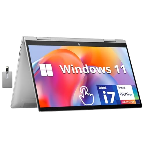 HP Envy 2-in-1 14" Full HD Touch-Screen Laptop, 8GB RAM, 512GB SSD, Intel Core i5 1335U, Intel Iris Xe Graphics, Fast Charge, Fingerprint, Backlit KB