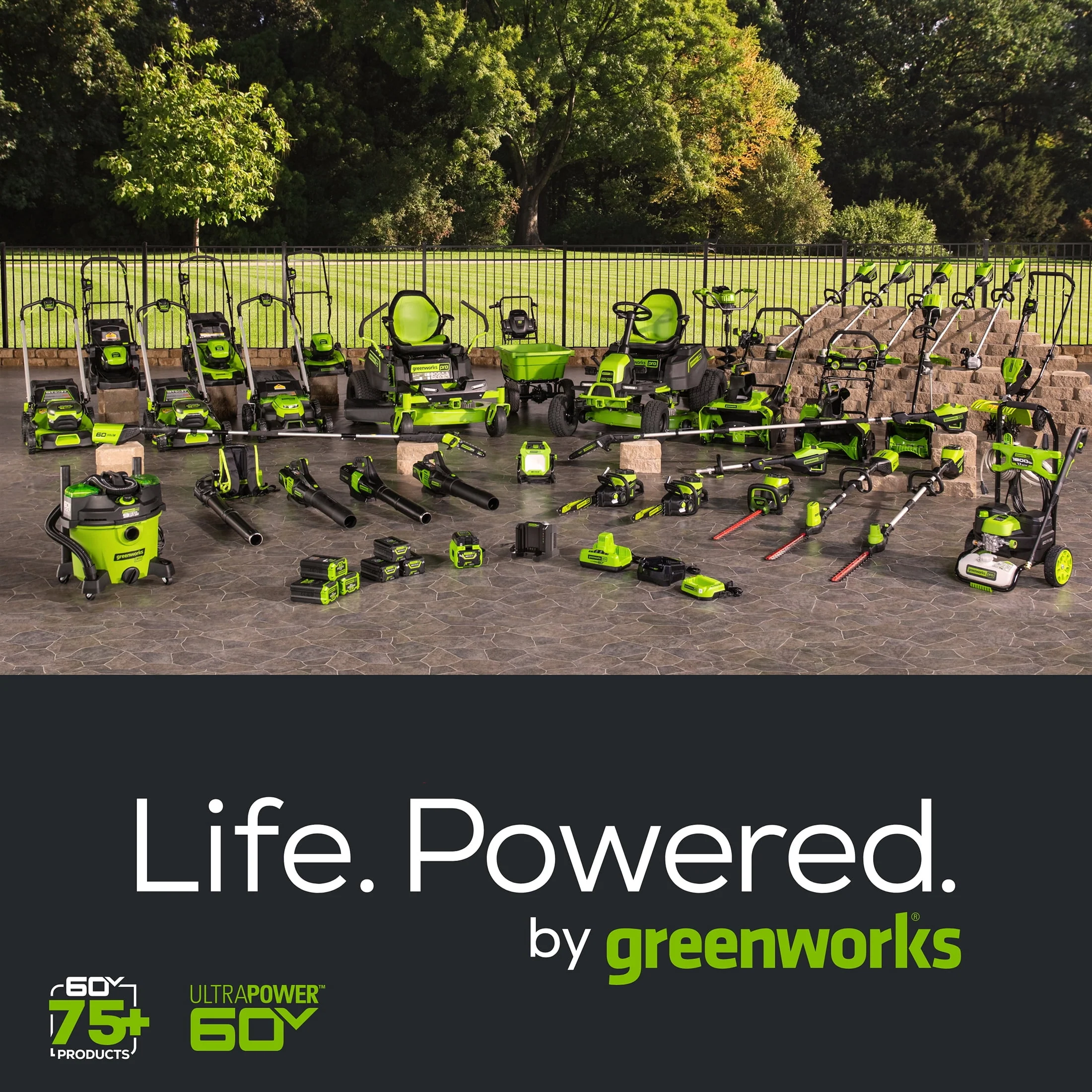 Greenworks 60V 18 Battery Powered Cordless Chainsaw, Tool Only 2019302T