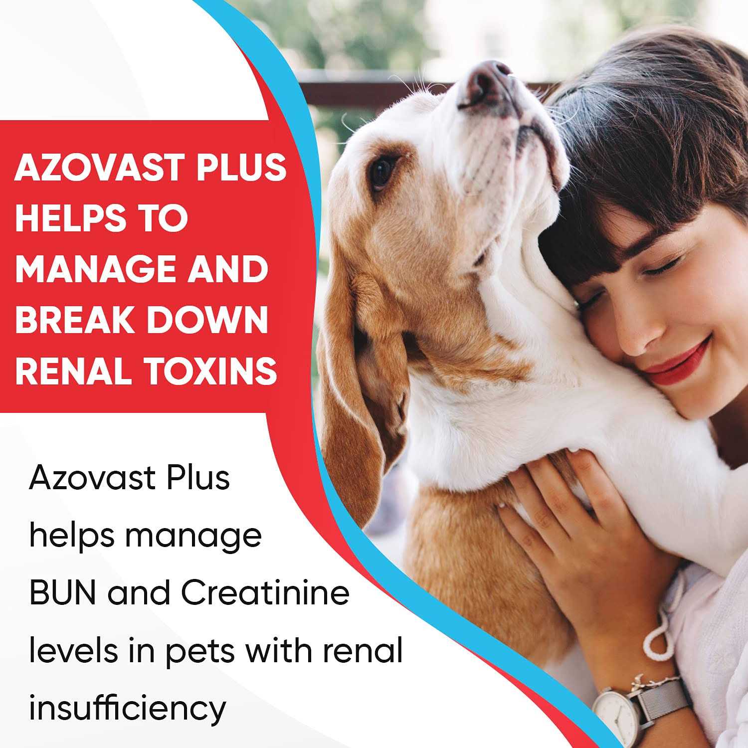 Pet Health Pharma Azovast Plus Kidney Health Supplement for Dogs &amp; Cats - Pet Supplies online store