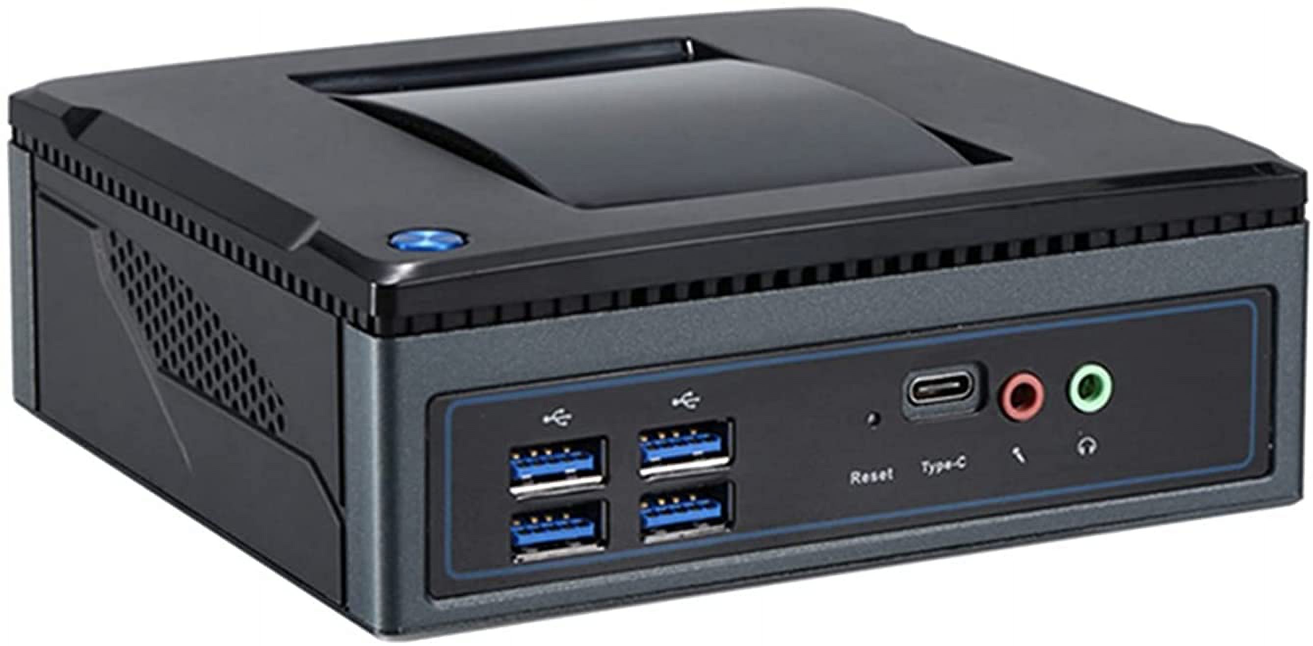 PARTAKER K5 Mini PC, Micro Computer, Desktop Computer with Intel Core I7 5500U/5600U, 4G DDR3 128G SSD