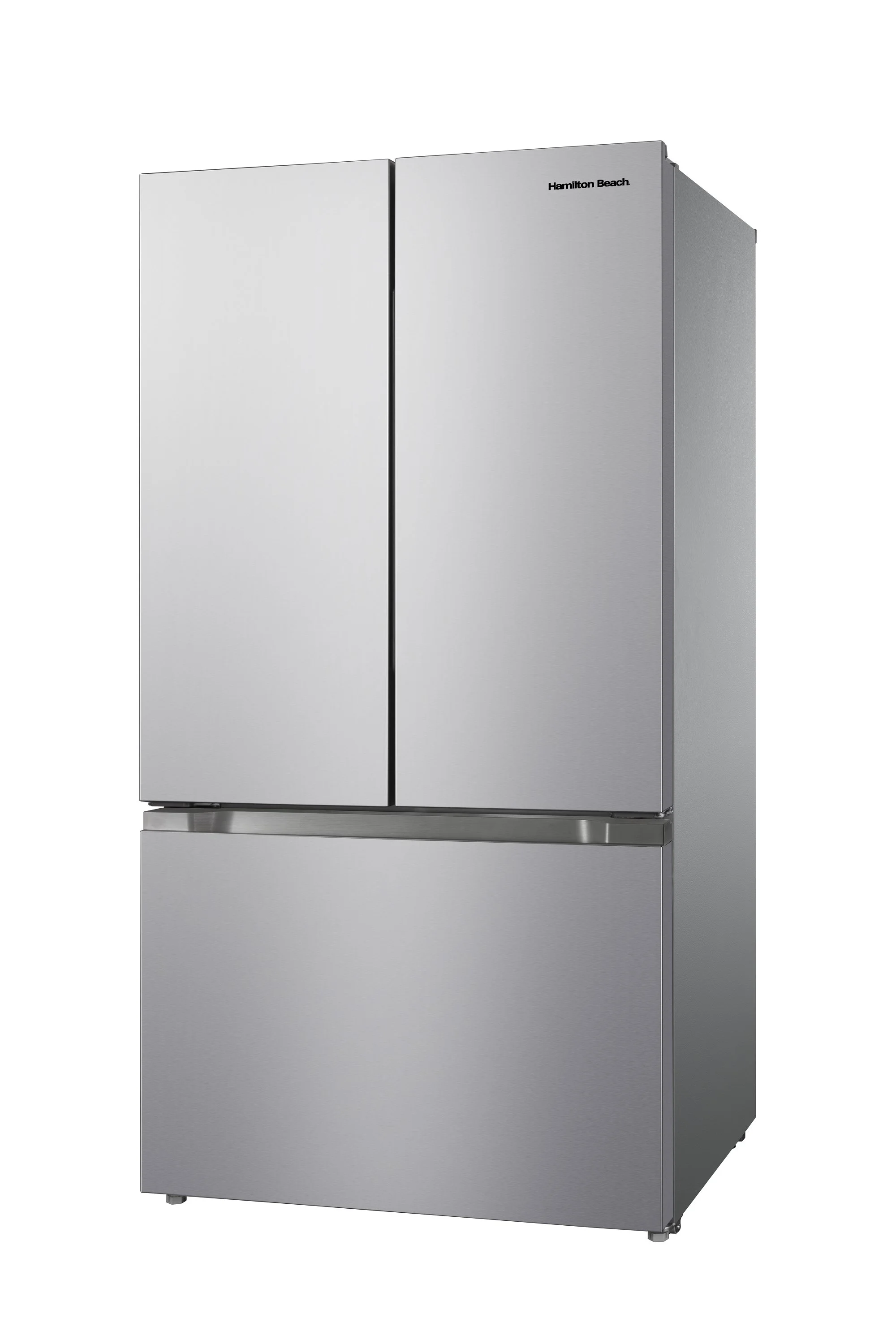 Hamilton Beach, 20.3 Cu. ft. French Door Refrigerator, Platinum Silver, HZ7602 - Radiant Selections