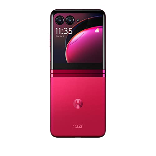 Motorola Razr 5G 256GB Magenta Unlocked A+ (Renewed)