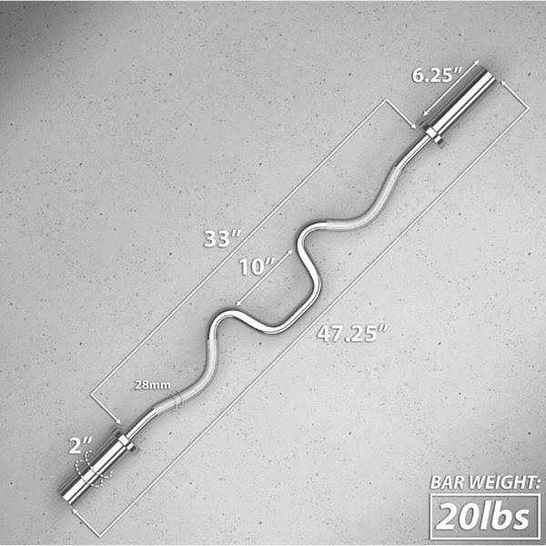 Synergee Super Curl Bars - Sports Supplies Online Store