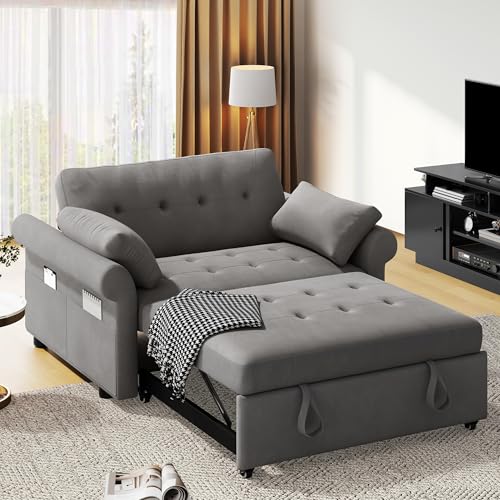 DWVO Sleeper Sofa Bed 3-in-1 Convertible Couch with Pullout Bed